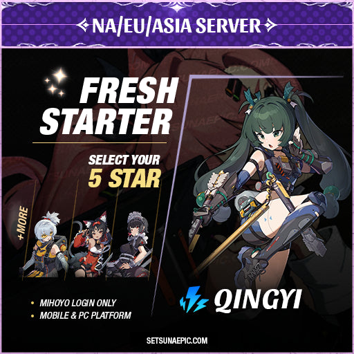 Qingyi Zenless Zone Zero Account Starter All Server