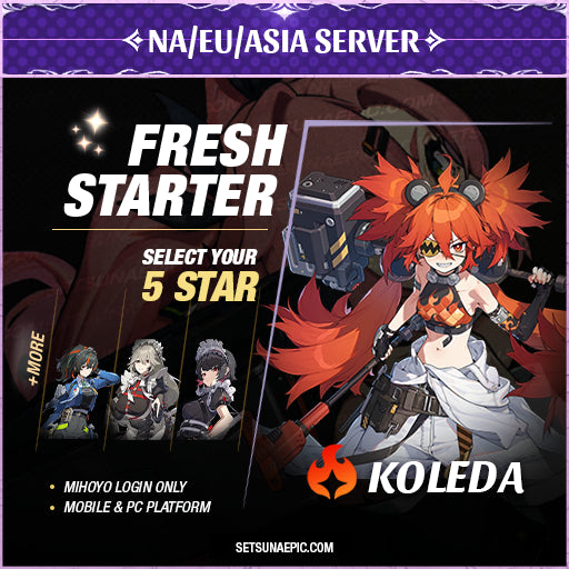 Koleda Zenless Zone Zero Account Starter All Server