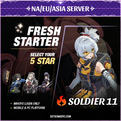 Soldier 11 Zenless Zone Zero Account Starter All Server