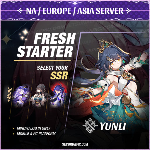 Yunli Honkai: Star Rail Account Starter