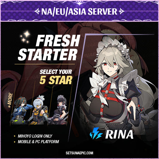 Rina Zenless Zone Zero Account Starter All Server