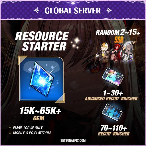 Nikke Goddess of Victory Account Resource Starter Global