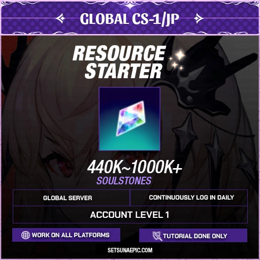 Evertale Account Resource Starter Global Server