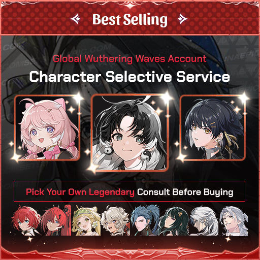 Wuthering Waves Account Character Selective Starter