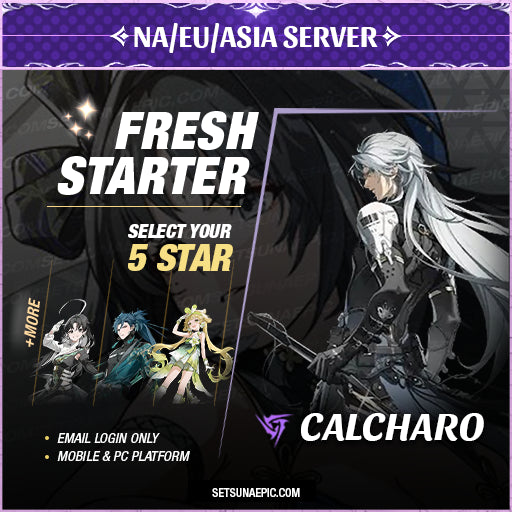 Calcharo Wuthering Wave Account Starter All Server