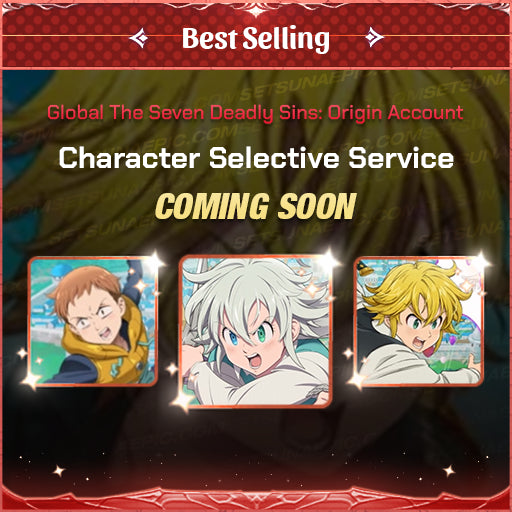 Seven Deadly Sins Origin 7DS Origin character selective account