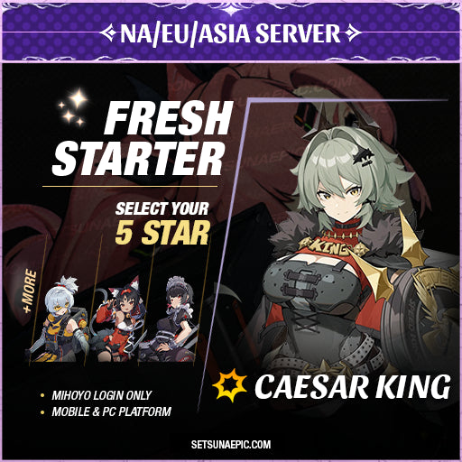 Caesar King zenless zone zero zzz account