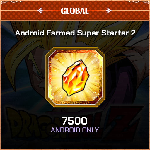 Dragon Ball Z Dokkan Battle Account Farmed Super Starter 2 Global Android/Ios