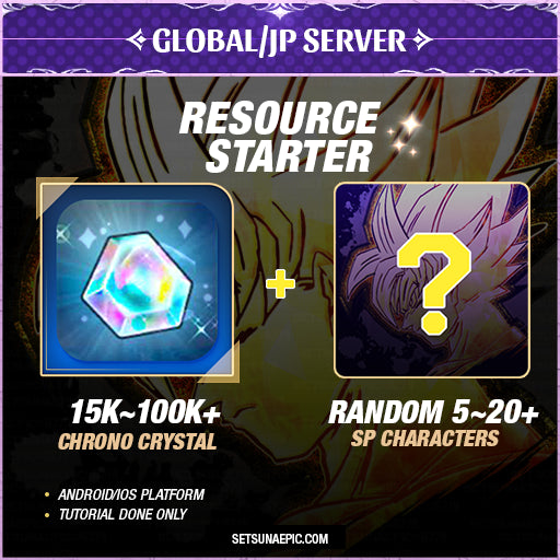 Dragon Ball Legends Account Fresh Resource Starter Global