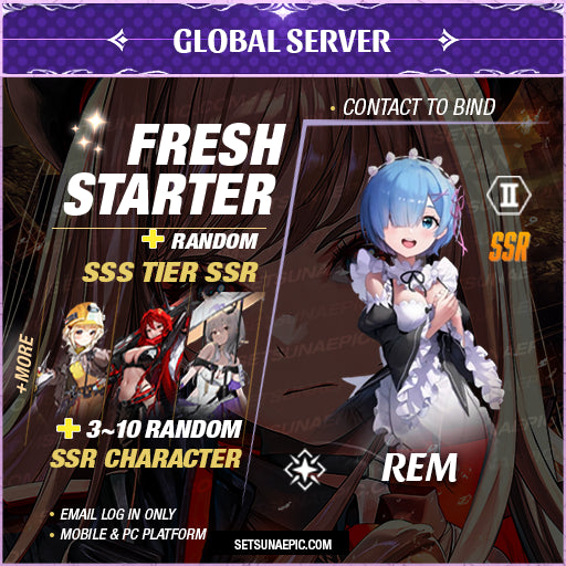 NIKKE Goddess of Victory Account Rem Starter All Server