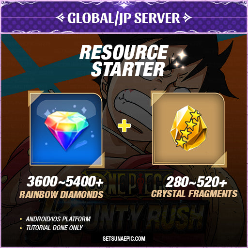 One Piece Bounty Rush Account Resource Starter Global Server