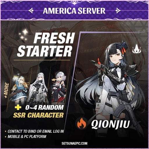 Qionjiu Girls Frontline 2 Exilium account