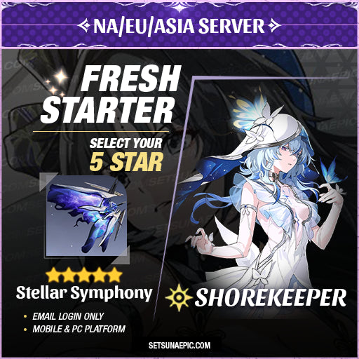 Shorekeeper Wuthering Waves Account Starter All Server