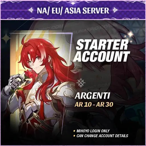 Argenti - Honkai: Star Rail Account Starter