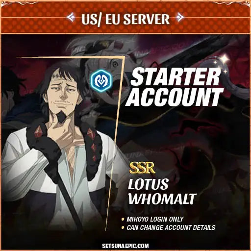 Black Clover M Lotus Whomalt Account Starter (US/EU)