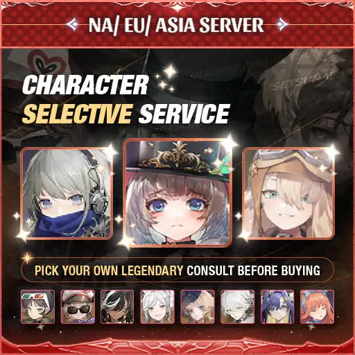 Reverse: 1999 Account Character Selective Starter