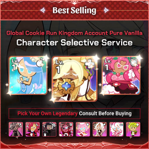 Cookie Run Kingdom Account Character Selective Starter All Server