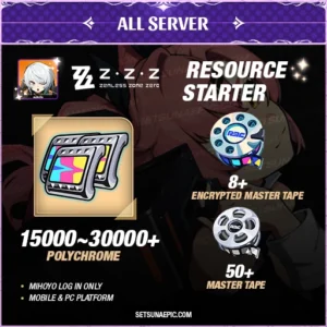 Zenless Zone Zero Account Resource Starter All Server
