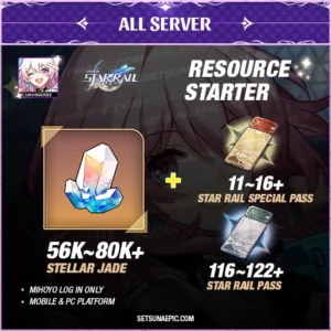 Honkai Star Rail Account Resource Starter All Server