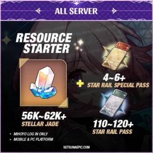 Honkai Star Rail Account Resource Starter All Server