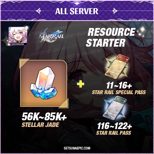 honkai star rail resource starter account