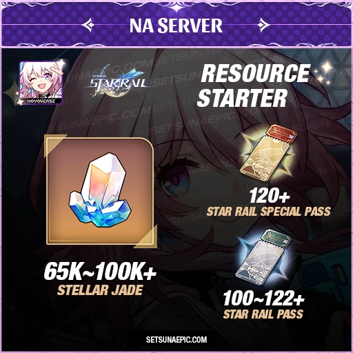 Honkai Star Rail Account Resource Starter All Server