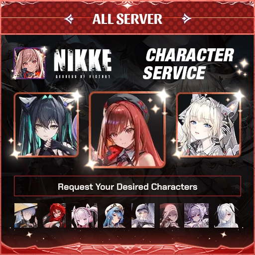 nikke character service accounts