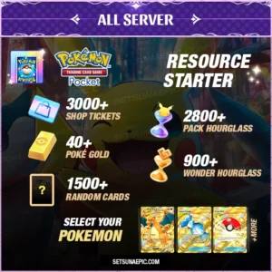Pokemon TCG Pocket Account Resource Starter Global Server