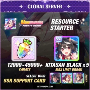 Uma Musume Pretty Derby Account Resource Starter Global Server