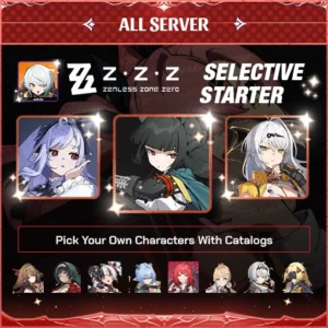 Zenless Zone Zero Account Character Selective Starter