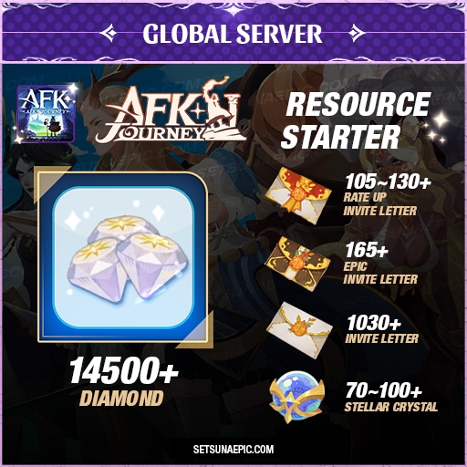 AFK Journey Account Resource Starter Global Server