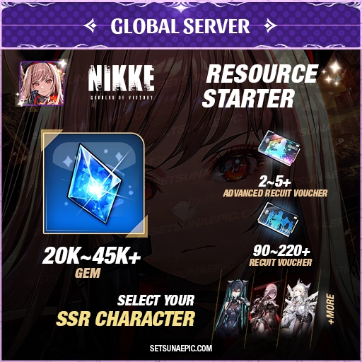 nikke resource starter account