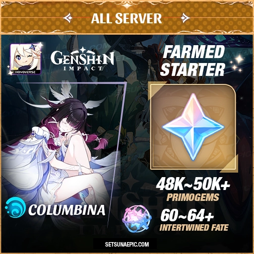 columnbina genshin impact farmed account