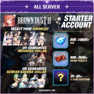 Brown Dust 2 Account Resource Starter All Server