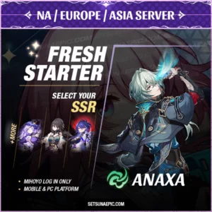 Anaxa Honkai: Star Rail Account Starter