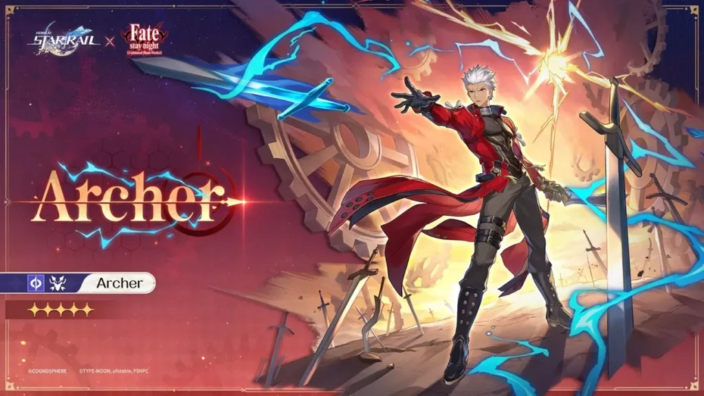 Archer HSR x Fate Stay Night Collab