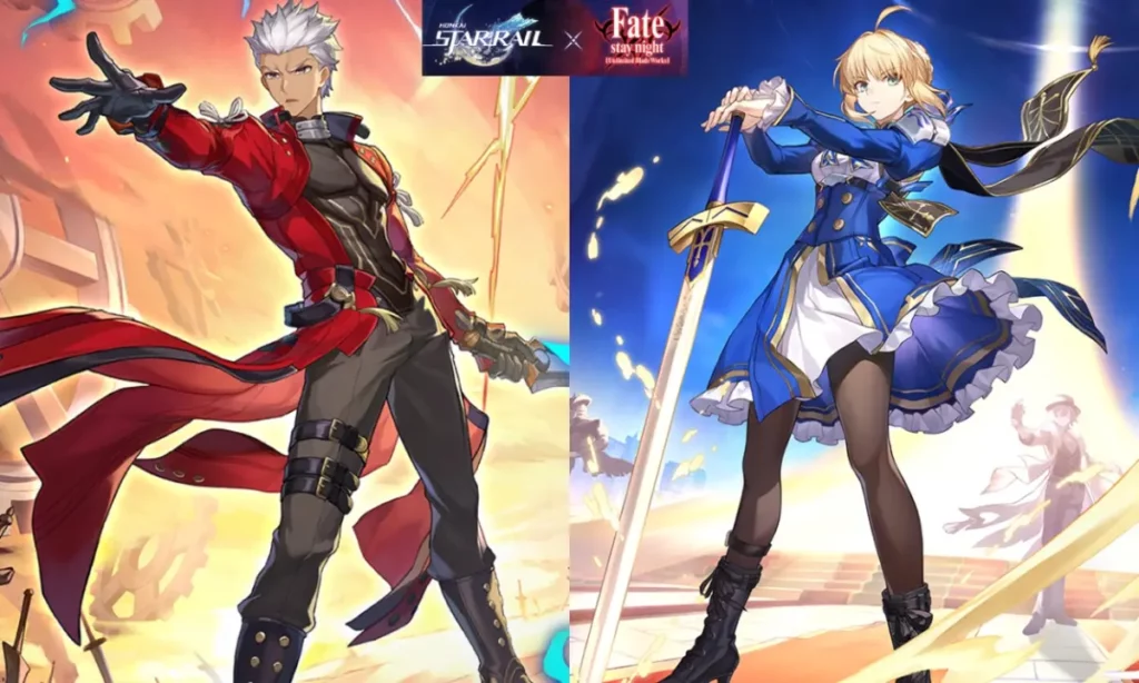 HSR x Fate Stay Night Collab Saber Archer