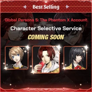 Persona 5: The Phantom X Account Character Selective Starter All Server