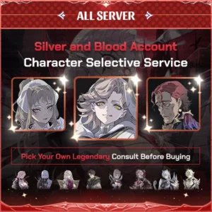 Silver And Blood Account Character Selective Starter All Server