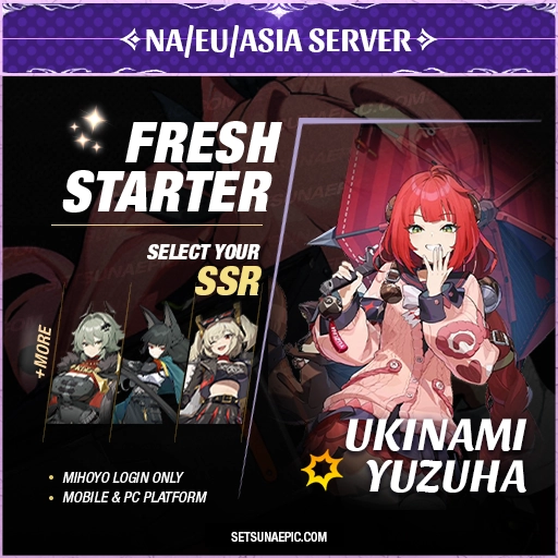 Ukinami Yuzuha Zenless Zone Zero Account