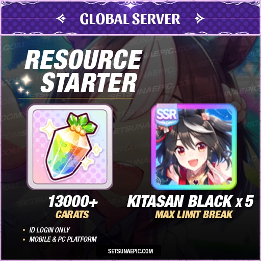 Uma Musume Pretty Derby Account Resource Starter Global Server