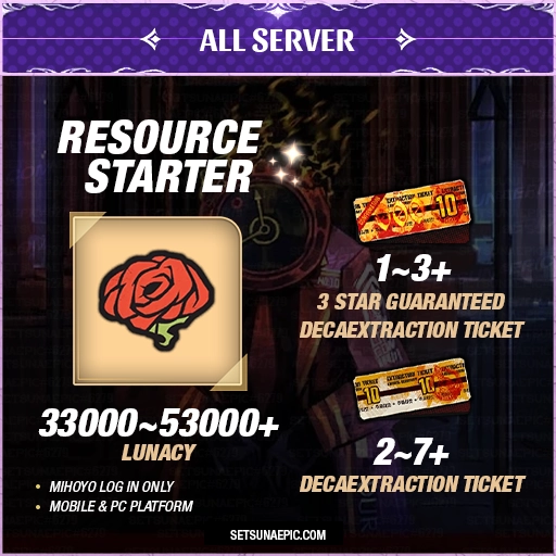 Limbus Company Account Resource Starter Global Server