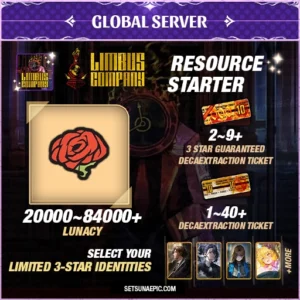 Limbus Company Account Resource Starter Global Server