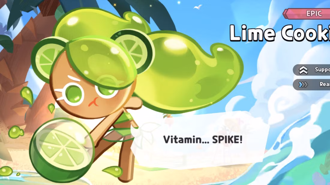 cookie run kingdom lime cookie
