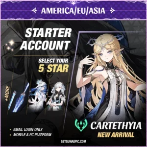 Cartethyia Wuthering Waves Account Starter All Server