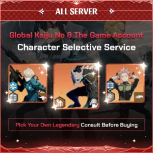 Kaiju No. 8 The Game Account Character Selective Service