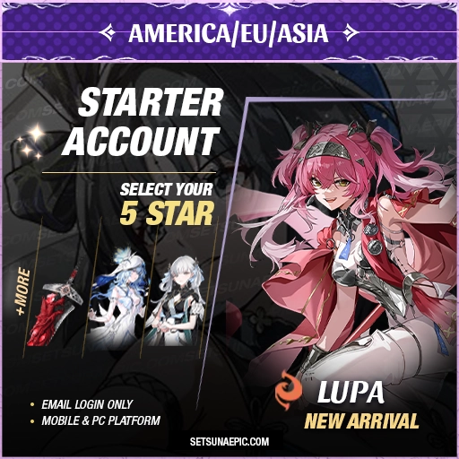 Lupa Wuthering Waves Account Starter All Server