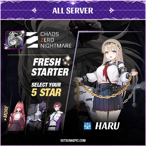 Haru Chaos Nightmare Zero Account