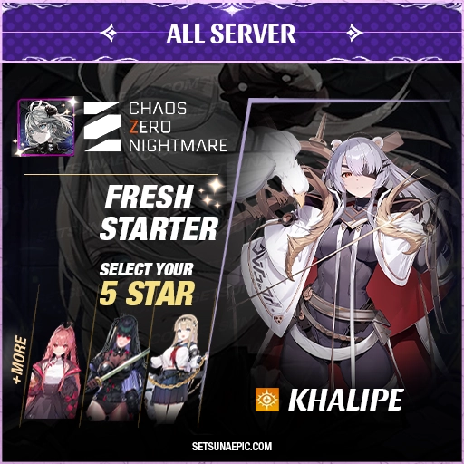 Khalipe Chaos Nightmare Zero Account Starter All Server