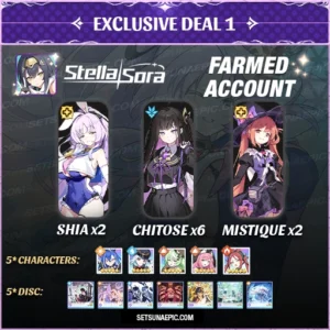 Exclusive Deal Stella Sora Account Starter All Server